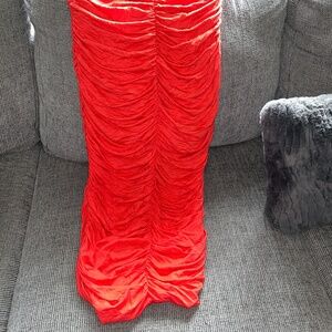 Strapless dress
